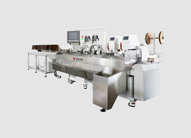 Fully automatic double pressure double wear number tube machine (with heat shrink)