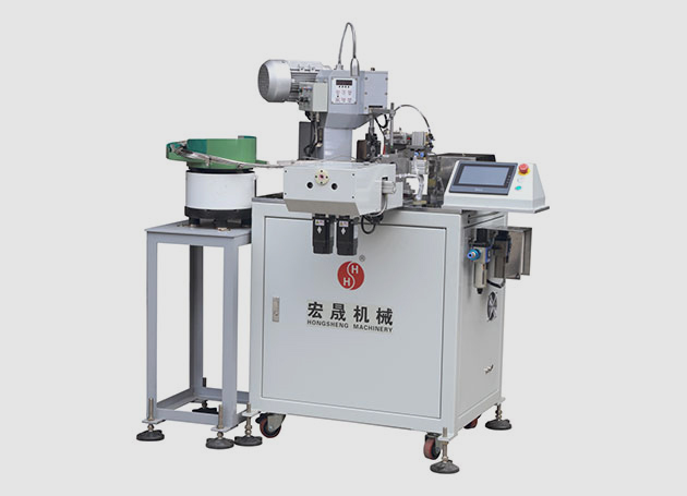 Automatic wire cutting and stripping terminal crimping machine (photovoltaic wire terminal crimping machine)
